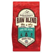 Stella & Chewy's Raw Blend Kibble Grain-Free Cage Free Recipe Dog Food 3.5lb