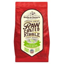 Stella & Chewy's Raw Coated Kibble Grain-Free Cage-Free Duck Recipe Dog Food 3.5lb