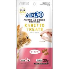 貓零食 Aim30 三文魚味香脆粒 5g x5  SAI-024