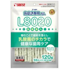 狗零食 潔齒條 含乳酸,葉綠素 120g SS L8020