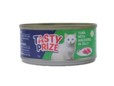Tasty Prize Cat Food - Tuna With Mackerel In Jelly 70g
