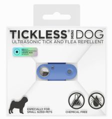 Tickless Mini 超聲波驅蚤器 充電版 狗用 (野莓藍)