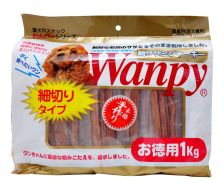 Wanpy 硬雞胸肉絲 1kg