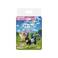 Unicharm 公犬用禮儀褲 (52片裝) SSS (1.5-3kg)(15-30cm)