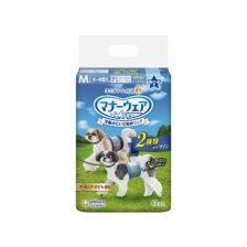 Unicharm 公犬用禮儀褲 (42片裝) M (5.5-7.5kg)(40-45cm)
