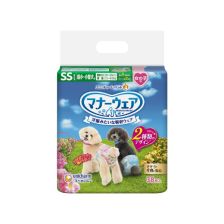 Unicharm 母犬用禮儀褲 (38片裝) SS (2.5-4kg)(20-30cm)