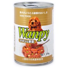 Wanpy Dog Can - Chicken With Vegetable 375g