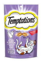 Temptations  貓小食 香滑牛奶味 75g
