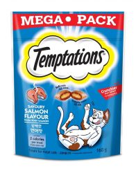 Temptations 貓小食 三文魚口味 160g