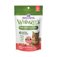 Whimzees 貓用潔齒餅 三文魚味  2oz
