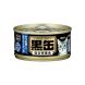 黑罐Mini 貓罐頭 - 吞拿魚 + 鰹魚+木魚片 80g