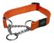 Rogz Utility Obedience HalfCheck Collar (XL) (orange)