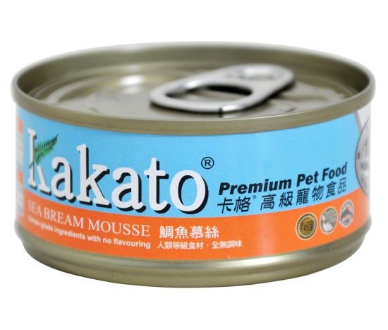 Kakato 罐頭 - 鯛魚慕絲 70g