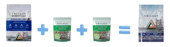 Trilogy 三文魚乾糧 1.8kg *1包 + 羊肺凍乾 50g *2包