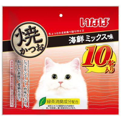 Ciao 燒鰹魚10支 海鮮雜錦味
