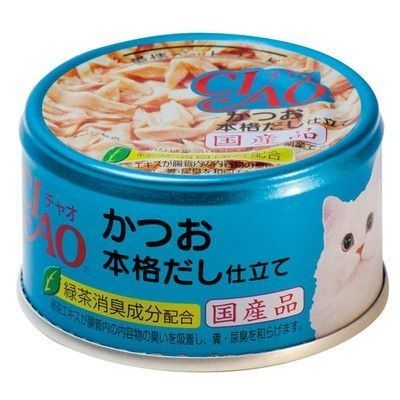 Ciao  鰹魚+ 鰹魚湯底 85g (A-89)