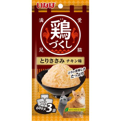 Inaba 全雞宴軟包 雞肉味 60g x 3