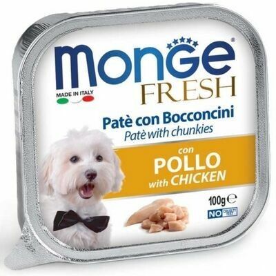 Monge Fresh Pate With Chicken 100g