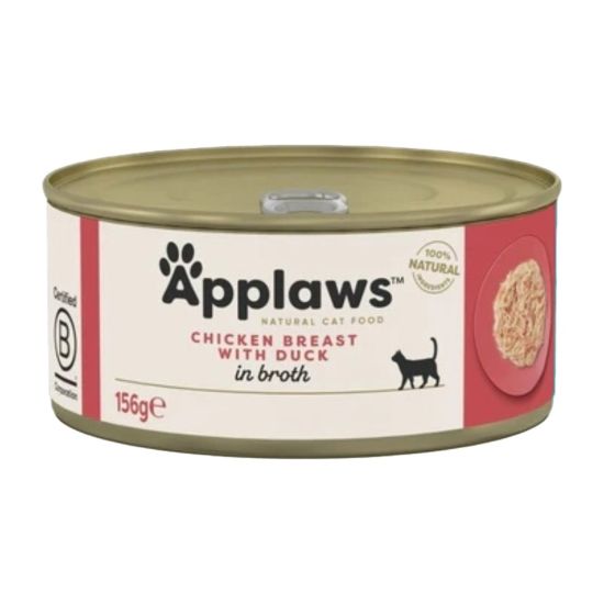 Applaws 貓罐頭 156g - 雞 + 鴨 (no2025) 