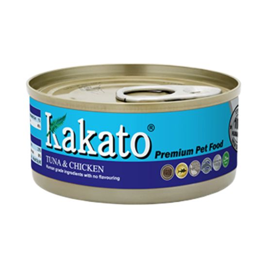 Kakato 罐頭 - 吞拿魚 + 雞肉 70g