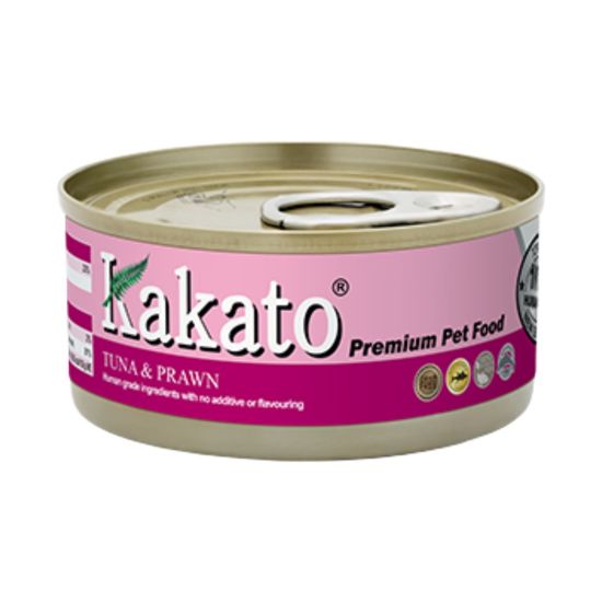 Kakato 罐頭 - 吞拿魚 + 蝦 70g