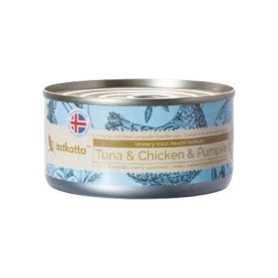 Astkatta 白鰹吞拿魚雞肉南瓜泌尿系統友善主食配方 80g