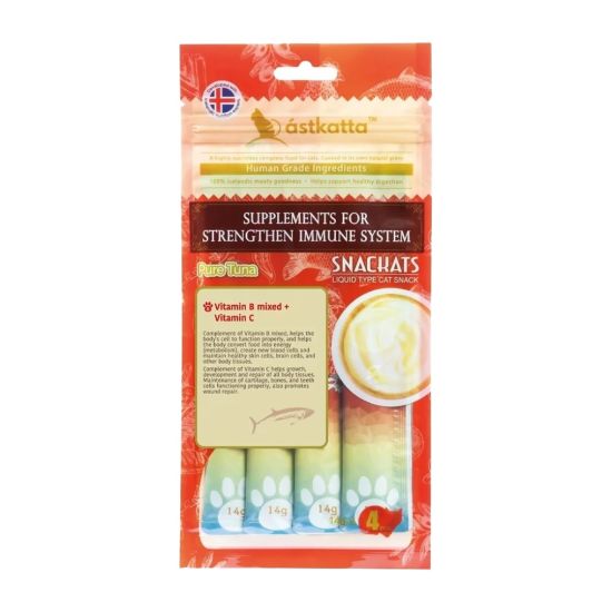 Astkatta 白鰹吞拿魚營養肉泥 (14gx4)