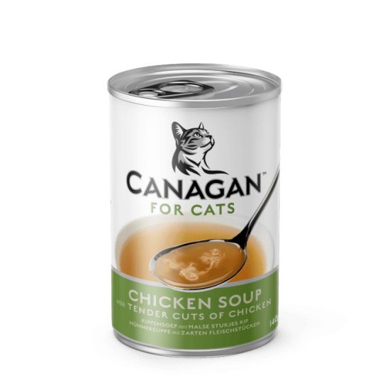 Canagan 貓罐頭 - 營養補水雞肉湯  140克