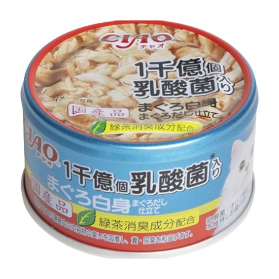 Ciao 乳酸菌 吞拿魚 吞拿魚湯 85g (A-134)