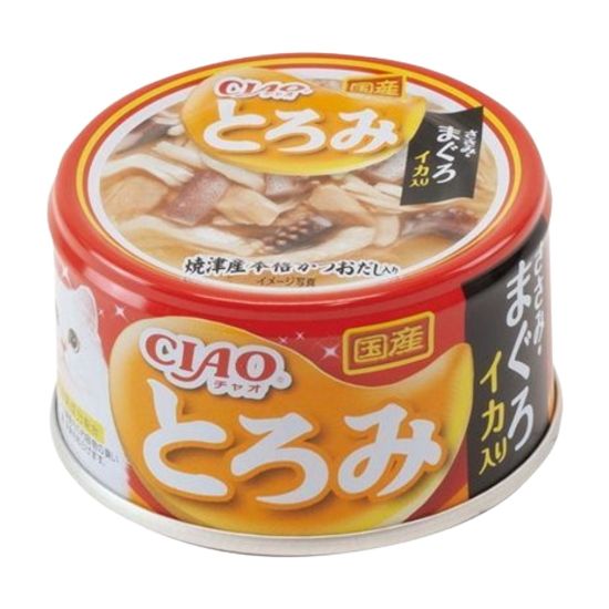 Ciao 濃湯 雞肉 吞拿魚 魷魚 80g (A-53)