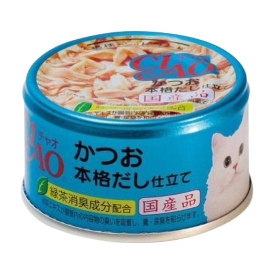 Ciao 鰹魚+ 鰹魚湯底 85g (A-89)