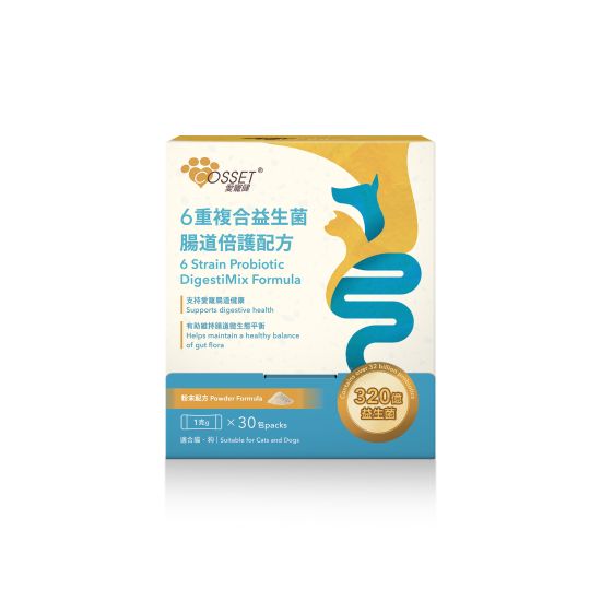 愛寵健 6重複合益生菌腸道倍護配方 (30包) 