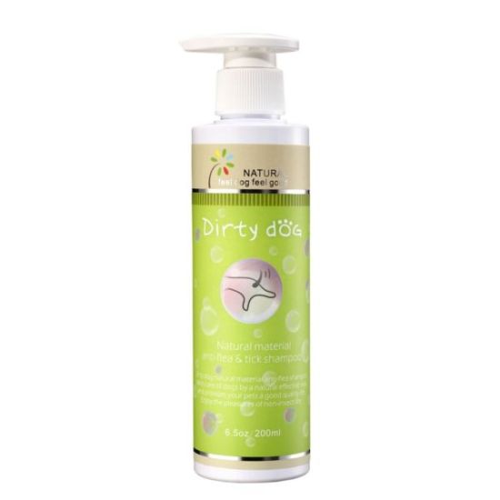 DIRTY DOG  純天然除蚤驅蟲洗毛精 (犬用) 200ml