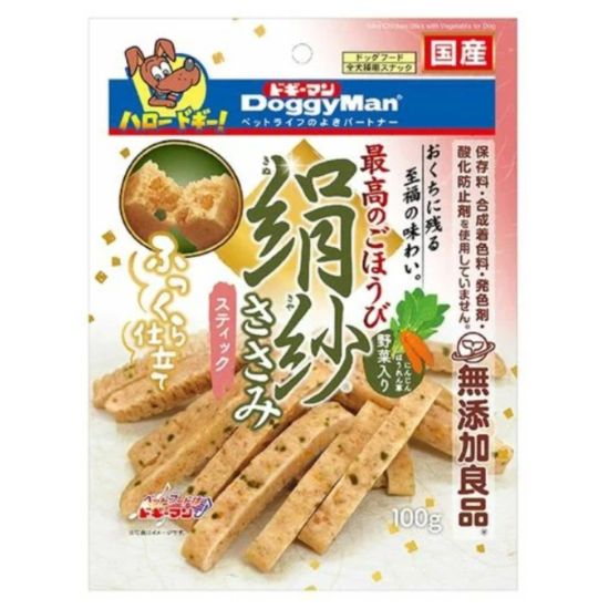 82331 絹紗野菜軟雞片條 (100g)