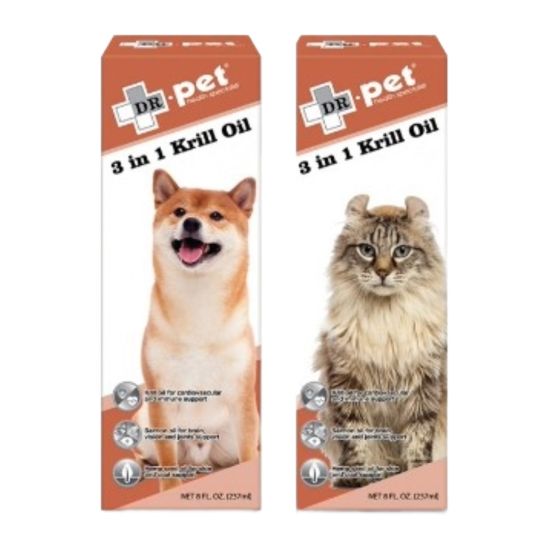 DR.Pet 3合1深海磷蝦油 8oz
