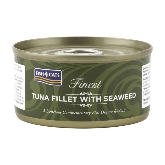 Fish4Cats 吞拿魚塊及海藻貓罐頭 70g