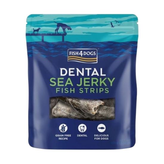 Fish4Dog 鱈魚皮片 100g
