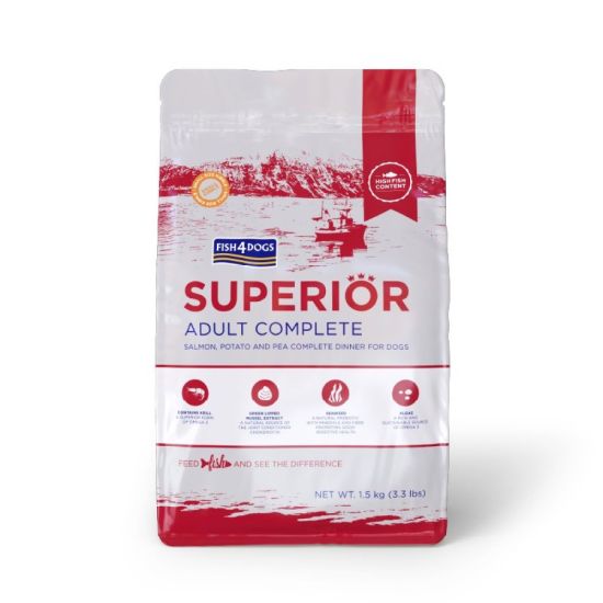 Fish4Dogs 海洋升級系列 三文魚成犬配方 (細粒) 6kg