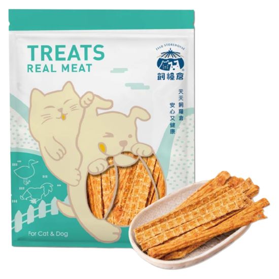 飼糧倉肉條系列 原味雞肉條 100g