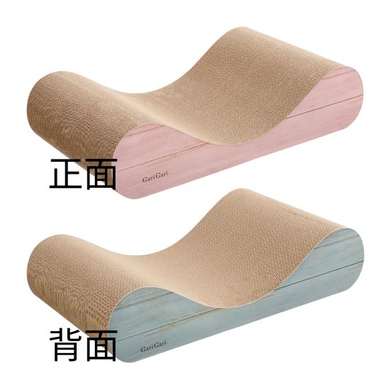 Gari Gari 枕頭貓爪板粉色藍色 60x34x14cm