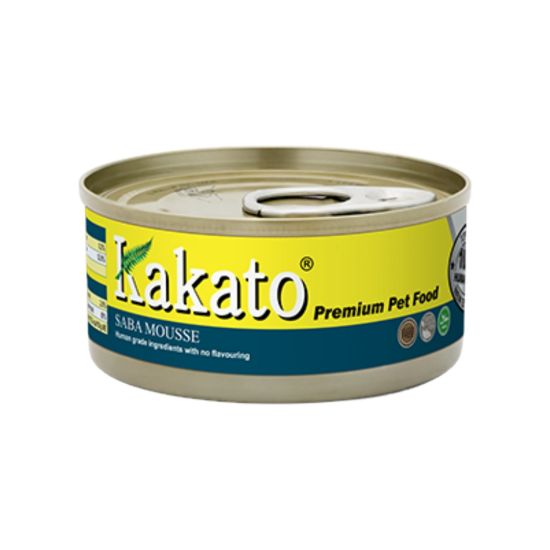 Kakato 罐頭 - 鯖花魚慕絲 70g