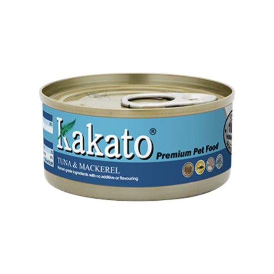 Kakato 罐頭 - 吞拿魚 + 鯖花魚 70g