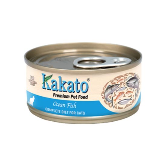 Kakato 貓罐頭 - 海魚 70g
