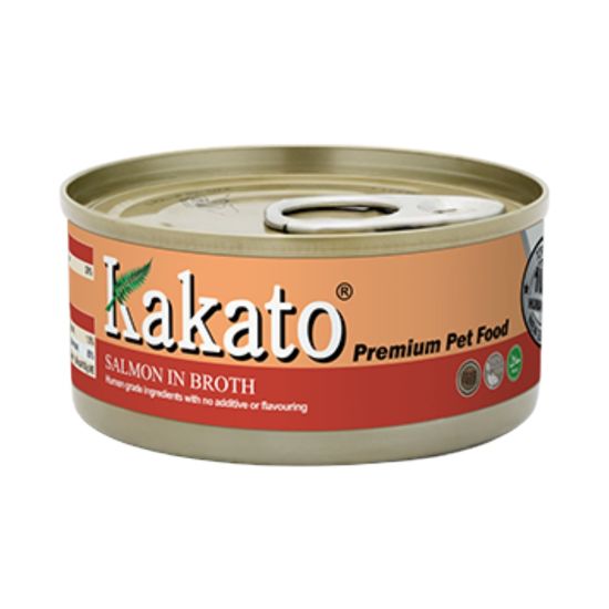 Kakato 罐頭 - 三文魚, 魚湯 170g