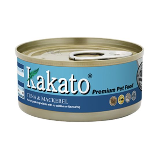 Kakato 罐頭 - 吞拿魚 + 鯖花魚 170g