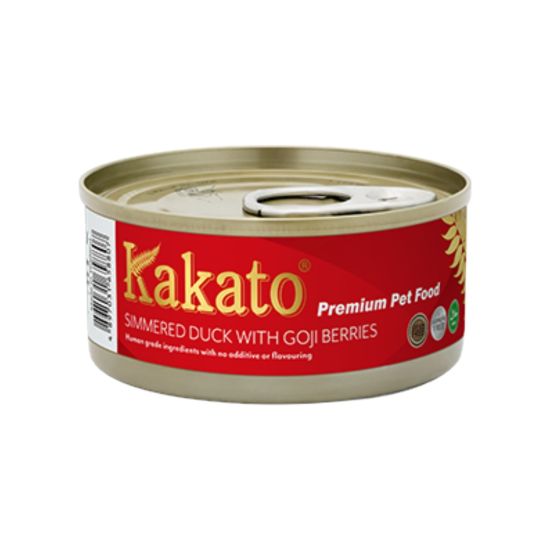 Kakato 罐頭 - 燉鴨 + 枸杞漿果 70g