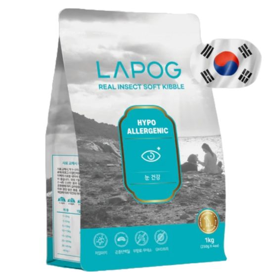 LAPOG 昆蟲蛋白軟狗糧 (護眼配方) 1kg