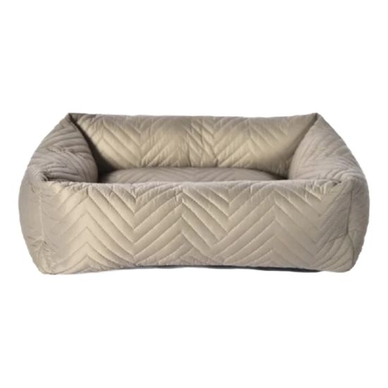 斜紋灰色寵物窩 60*40*19cm