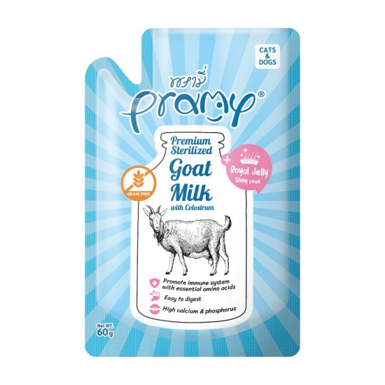 Pramy 滅菌山羊奶-初乳+蜂王漿 (貓犬用) 60g