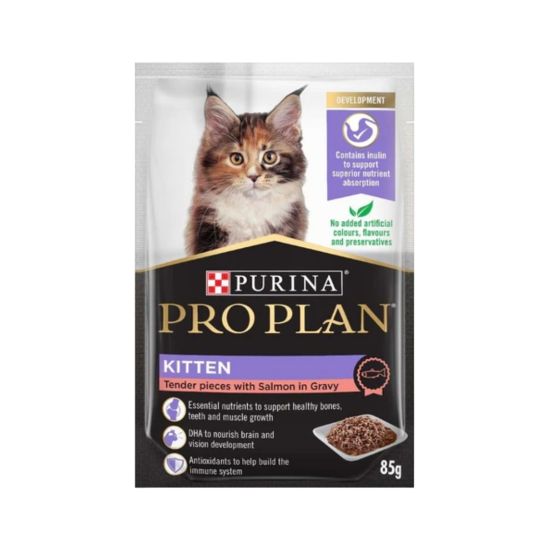 ProPlan 濕糧幼貓配方(醬汁三文魚) 85g